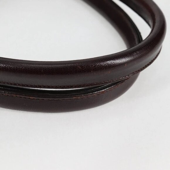 BOTTEGA VENETA INTRECCIATO Tote Bag Leather Brown Auth 126566V - Picture 12 of 16